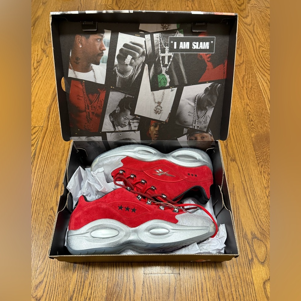 Reebok Question Low Basketball Sneakers